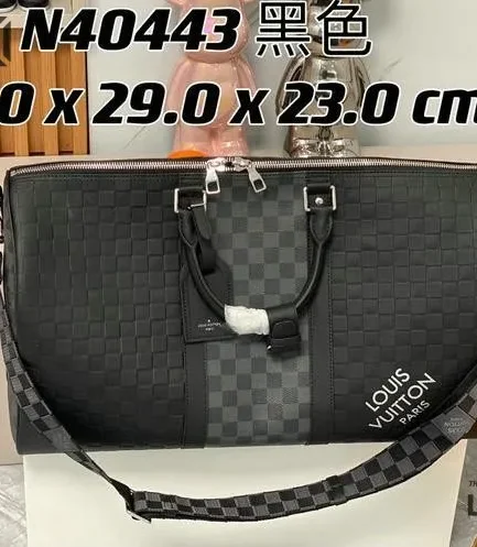Louis Vuitton 1:1 Mirror Replica Damier Infini City Keepall 50CM/19.7IN Louis Vuitton Replica Keepall