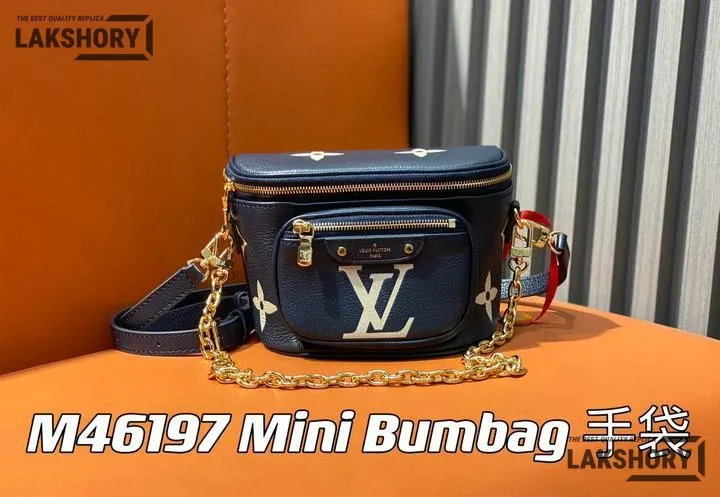 Louis Vuitton 1:1 Mirror Replica Empreinte Giant Mini By The Pool Bumbag Blue 17CM/6.7IN Louis Vuitton Replica Bumbag Louis Vuitton 1:1 Mirror Replica Empreinte Giant Mini By The Pool Bumbag Blue 17CM/6.7IN Louis Vuitton Replica Bumbag