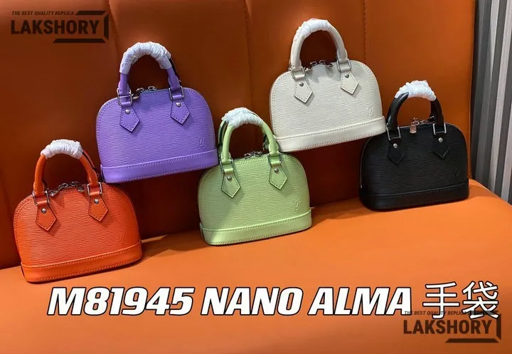 Louis Vuitton 1:1 Mirror Replica Nano Alma Epi Leather 18CM/7.1IN Louis Vuitton Replica Alma Louis Vuitton 1:1 Mirror Replica Nano Alma Epi Leather 18CM/7.1IN Louis Vuitton Replica Alma