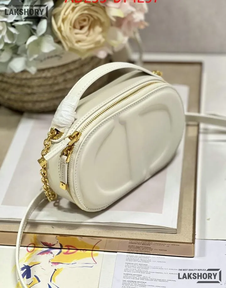 Dior 1:1 Mirror Replica Calfskin Oval CD Signature Camera Crossbody Bag Christian Dior Other Styles Dior 1:1 Mirror Replica Calfskin Oval CD Signature Camera Crossbody Bag Christian Dior Other Styles