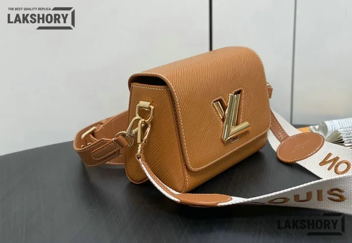 Louis Vuitton 1:1 Mirror Replica Twist PM Epi Leather Gold 19CM/7.5IN Louis Vuitton Replica Twist Louis Vuitton 1:1 Mirror Replica Twist PM Epi Leather Gold 19CM/7.5IN Louis Vuitton Replica Twist