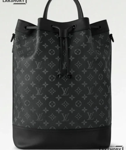 Louis Vuitton 1:1 Mirror Replica Eclipse Maxi Noe Sling Monogram Eclipse 48CM/18.9IN Louis Vuitton Replica Neo