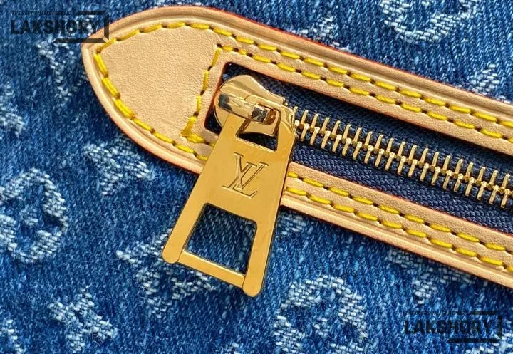 Louis Vuitton 1:1 Mirror Replica Neverfull MM Monogram Denim 31CM/12.2IN Louis Vuitton Replica Neverfull Louis Vuitton 1:1 Mirror Replica Neverfull MM Monogram Denim 31CM/12.2IN Louis Vuitton Replica Neverfull