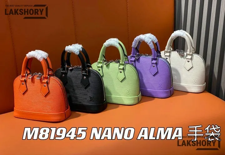 Louis Vuitton 1:1 Mirror Replica Nano Alma Epi Leather 18CM/7.1IN Louis Vuitton Replica Alma Louis Vuitton 1:1 Mirror Replica Nano Alma Epi Leather 18CM/7.1IN Louis Vuitton Replica Alma