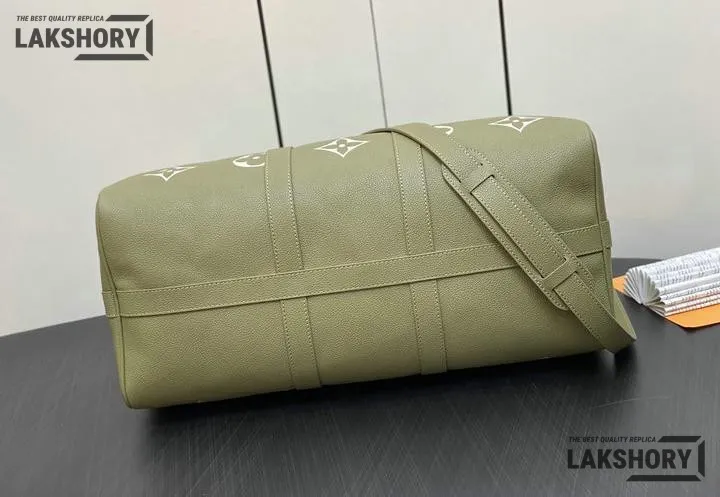 Louis Vuitton 1:1 Mirror Replica Giant Keepall Bandouliere 45 Monogram 45CM/17.7IN Louis Vuitton Replica Keepall Louis Vuitton 1:1 Mirror Replica Giant Keepall Bandouliere 45 Monogram 45CM/17.7IN Louis Vuitton Replica Keepall