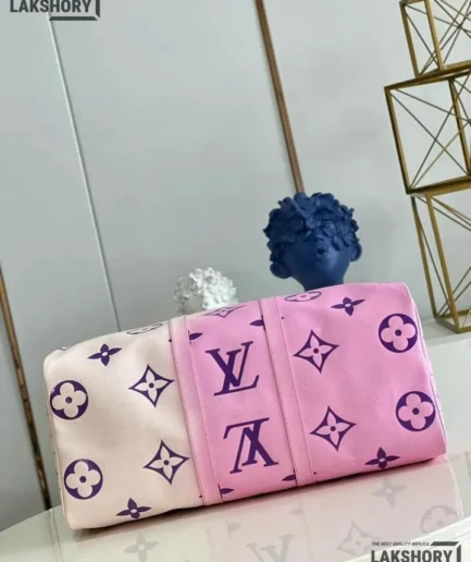Louis Vuitton 1:1 Mirror Replica Giant Spring In The City Keepall 45 Sunrise Pastel 45CM/17.7IN Louis Vuitton Replica Keepall