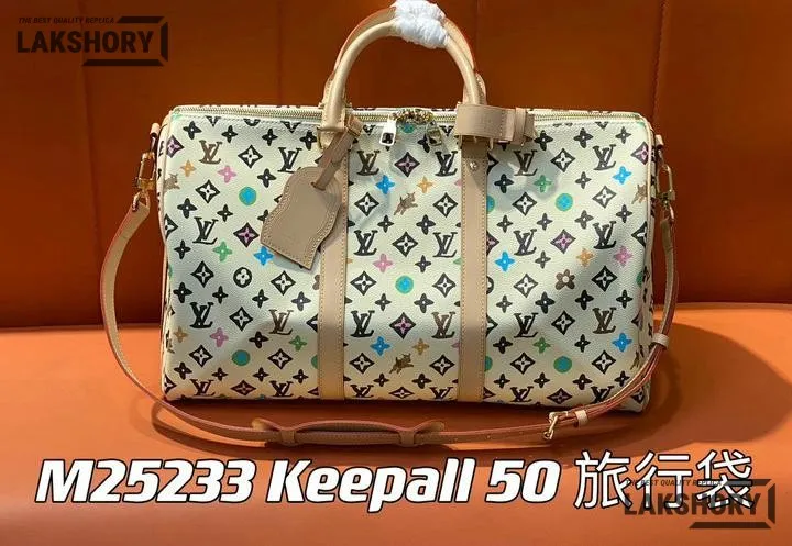 Louis Vuitton 1:1 Mirror Replica Keepall Bandouliere 50 x Tyler the Creator 50CM/19.7IN Louis Vuitton Replica Keepall Louis Vuitton 1:1 Mirror Replica Keepall Bandouliere 50 x Tyler the Creator 50CM/19.7IN Louis Vuitton Replica Keepall