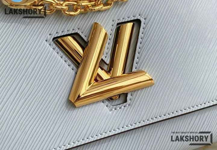Louis Vuitton 1:1 Mirror Replica Twist MM Epi Leather Shoulder Bag 23CM/9.1IN Louis Vuitton Replica Twist Louis Vuitton 1:1 Mirror Replica Twist MM Epi Leather Shoulder Bag 23CM/9.1IN Louis Vuitton Replica Twist