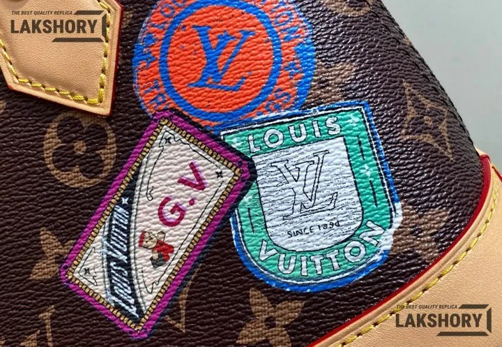 Louis Vuitton 1:1 Mirror Replica Mon Monogram Alma BB Bag 23.5CM/9.3IN Louis Vuitton Replica Alma Louis Vuitton 1:1 Mirror Replica Mon Monogram Alma BB Bag 23.5CM/9.3IN Louis Vuitton Replica Alma