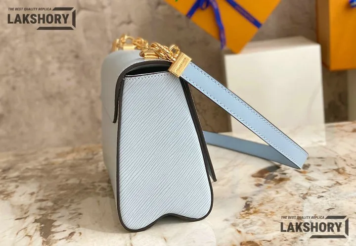 Louis Vuitton 1:1 Mirror Replica Twist MM Epi Leather Shoulder Bag 23CM/9.1IN Louis Vuitton Replica Twist Louis Vuitton 1:1 Mirror Replica Twist MM Epi Leather Shoulder Bag 23CM/9.1IN Louis Vuitton Replica Twist