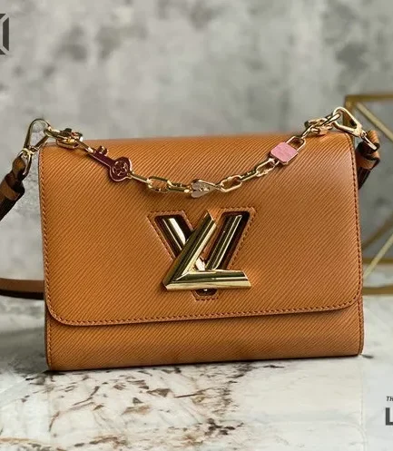 Louis Vuitton 1:1 Mirror Replica Twist Convertible Epi Leather w/ Crystals MM 23CM/9.1IN Louis Vuitton Replica Twist