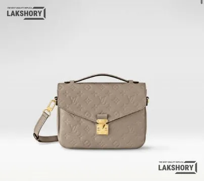 Louis Vuitton 1:1 Mirror Replica Monogram Empreinte Pochette Metis Bag 25CM/9.8IN Louis Vuitton Replica Pochette Metis