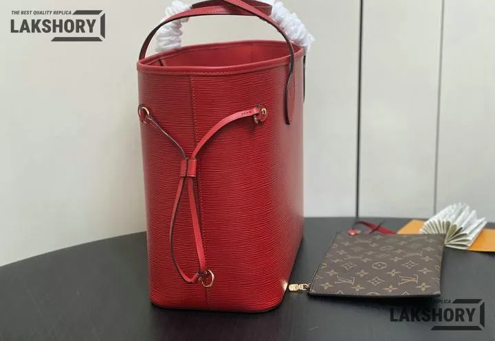 Louis Vuitton 1:1 Mirror Replica Neverfull MM Epi Leather Tote 31CM/12.2IN Louis Vuitton Replica Neverfull Louis Vuitton 1:1 Mirror Replica Neverfull MM Epi Leather Tote 31CM/12.2IN Louis Vuitton Replica Neverfull