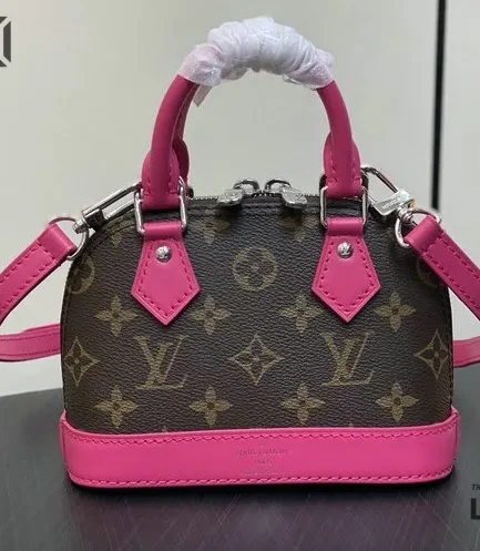 Louis Vuitton 1:1 Mirror Replica Nano Alma Monogram 18CM/7.1IN Louis Vuitton Replica Alma