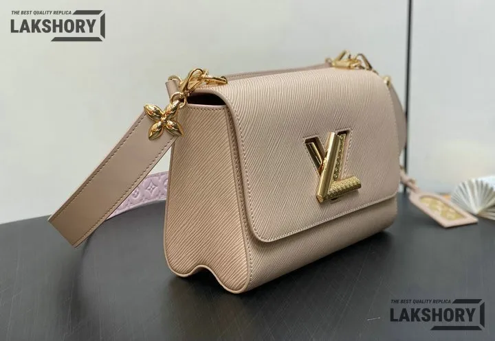 Louis Vuitton 1:1 Mirror Replica Twist MM Epi Grained Leather 23CM/9.1IN Louis Vuitton Replica Twist Louis Vuitton 1:1 Mirror Replica Twist MM Epi Grained Leather 23CM/9.1IN Louis Vuitton Replica Twist