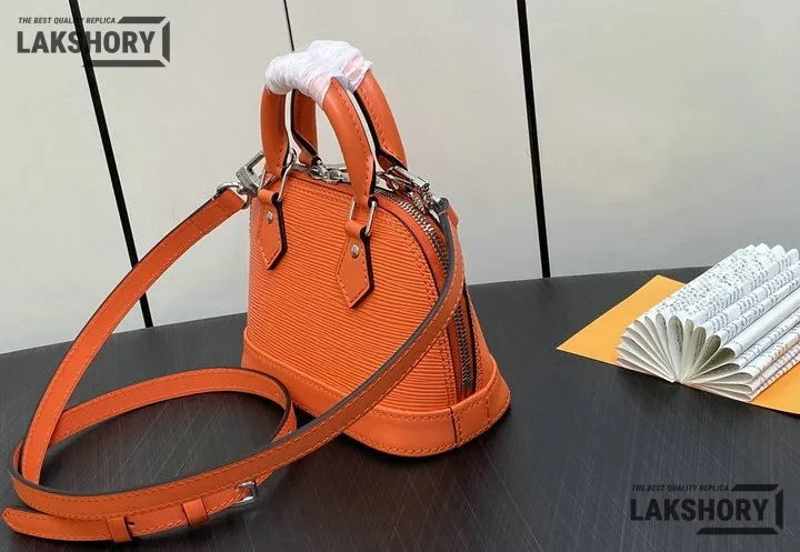 Louis Vuitton 1:1 Mirror Replica Nano Alma Epi Leather 18CM/7.1IN Louis Vuitton Replica Alma Louis Vuitton 1:1 Mirror Replica Nano Alma Epi Leather 18CM/7.1IN Louis Vuitton Replica Alma