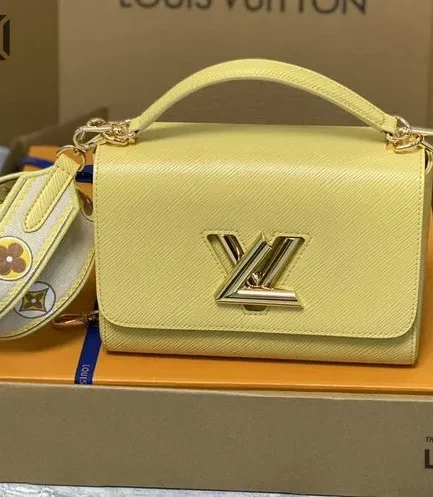 Louis Vuitton 1:1 Mirror Replica Epi Twist Leather Shoulder Bag 23CM/9.1IN Louis Vuitton Replica Twist