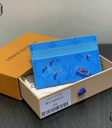 Louis Vuitton 1:1 Mirror Replica Double Card Holder Monogram 11CM/4.3IN Louis Vuitton Replica Wallets