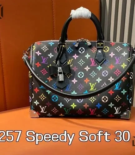 Louis Vuitton 1:1 Mirror Replica LV x TM Speedy Soft 30 Bag 30CM/11.8IN Louis Vuitton Replica Speedy