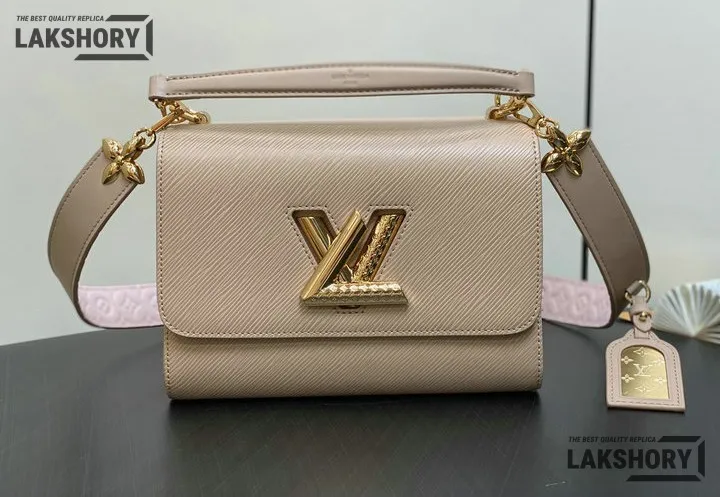 Louis Vuitton 1:1 Mirror Replica Twist MM Epi Grained Leather 23CM/9.1IN Louis Vuitton Replica Twist Louis Vuitton 1:1 Mirror Replica Twist MM Epi Grained Leather 23CM/9.1IN Louis Vuitton Replica Twist