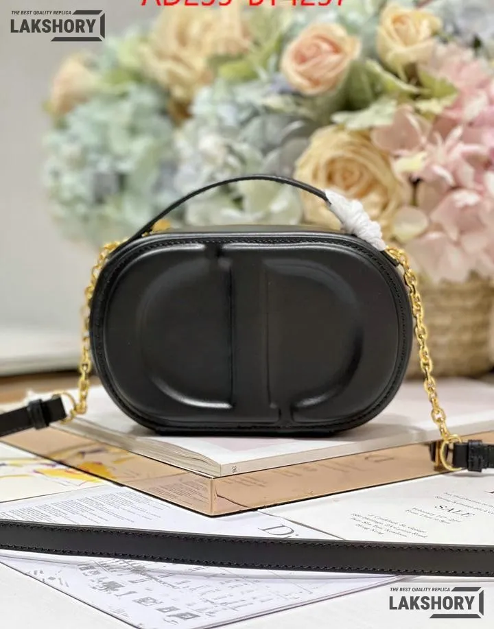 Dior 1:1 Mirror Replica Calfskin Oval CD Signature Camera Crossbody Bag Christian Dior Other Styles Dior 1:1 Mirror Replica Calfskin Oval CD Signature Camera Crossbody Bag Christian Dior Other Styles