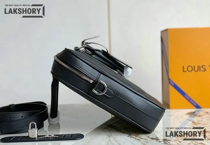 Louis Vuitton 1:1 Mirror Replica Damier Infini Porte-Documents Voyage PM Onyx 36.5CM/14.4IN Louis Vuitton Replica Business Bags Louis Vuitton 1:1 Mirror Replica Damier Infini Porte-Documents Voyage PM Onyx 36.5CM/14.4IN Louis Vuitton Replica Business Bags