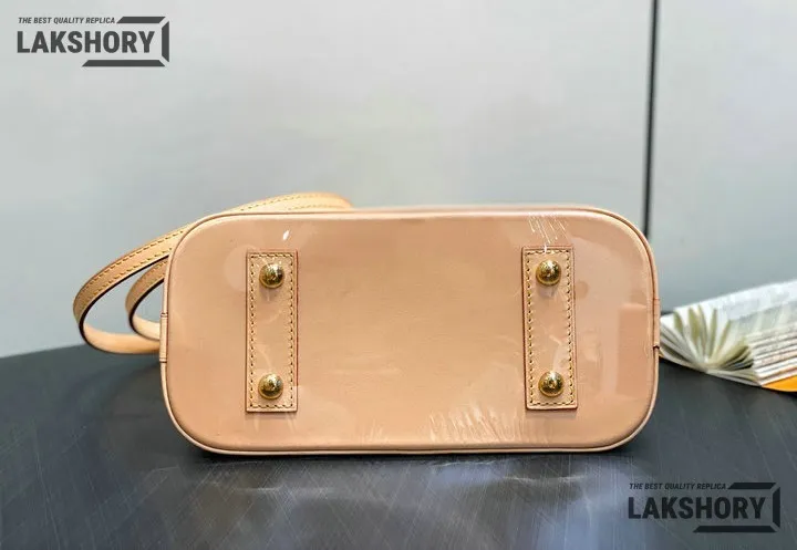Louis Vuitton 1:1 Mirror Replica Mon Monogram Alma BB Bag 23.5CM/9.3IN Louis Vuitton Replica Alma Louis Vuitton 1:1 Mirror Replica Mon Monogram Alma BB Bag 23.5CM/9.3IN Louis Vuitton Replica Alma