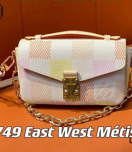 Louis Vuitton 1:1 Mirror Replica Pochette Mtis East West Bag 21.5CM/8.5IN Louis Vuitton Replica Pochette Metis