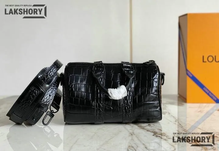 Louis Vuitton 1:1 Mirror Replica Keepall Bandouliere Crocodile XS Sofia Coppola Nile 25CM/9.8IN Louis Vuitton Replica Keepall Louis Vuitton 1:1 Mirror Replica Keepall Bandouliere Crocodile XS Sofia Coppola Nile 25CM/9.8IN Louis Vuitton Replica Keepall