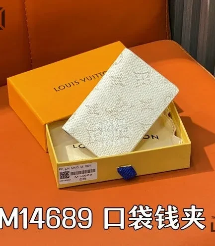 Louis Vuitton 1:1 Mirror Replica Pocket Organizer G71 8CM/3.1IN Louis Vuitton Replica Wallets