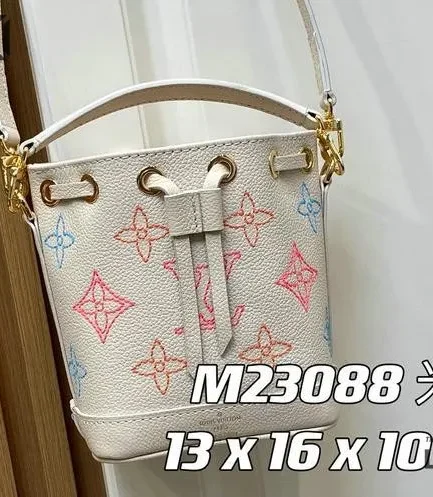 Louis Vuitton 1:1 Mirror Replica Nano Noé Beige Bag 16CM/6.3IN Louis Vuitton Replica Neo