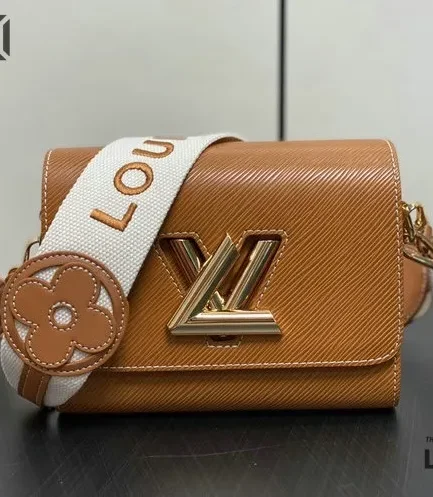 Louis Vuitton 1:1 Mirror Replica Twist PM Epi Leather Gold 19CM/7.5IN Louis Vuitton Replica Twist