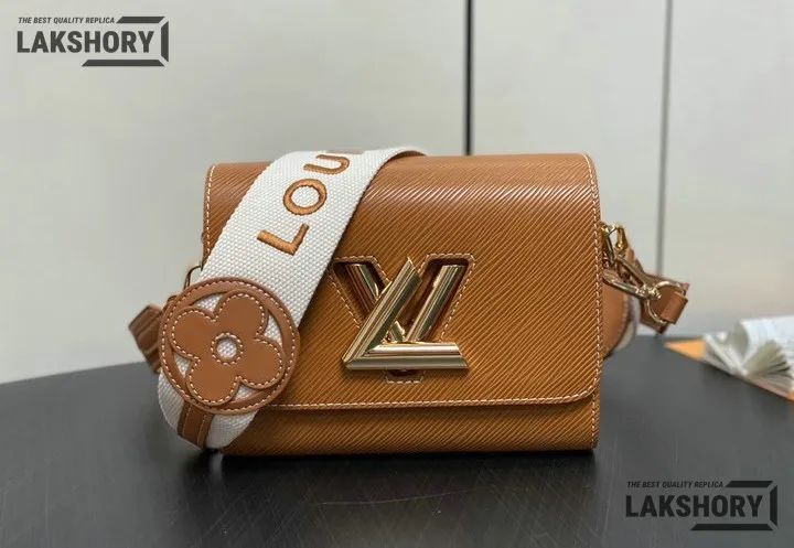Louis Vuitton 1:1 Mirror Replica Twist PM Epi Leather Gold 19CM/7.5IN Louis Vuitton Replica Twist Louis Vuitton 1:1 Mirror Replica Twist PM Epi Leather Gold 19CM/7.5IN Louis Vuitton Replica Twist