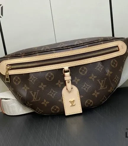 Louis Vuitton 1:1 Mirror Replica High Rise LV Monogram Canvas Bumbag 38CM/15IN Louis Vuitton Replica Bumbag