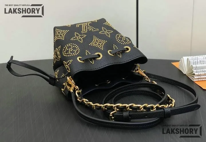 Louis Vuitton 1:1 Mirror Replica Black Pico Bella Mahina Leather 13CM/5.1IN Louis Vuitton Replica Neo Louis Vuitton 1:1 Mirror Replica Black Pico Bella Mahina Leather 13CM/5.1IN Louis Vuitton Replica Neo