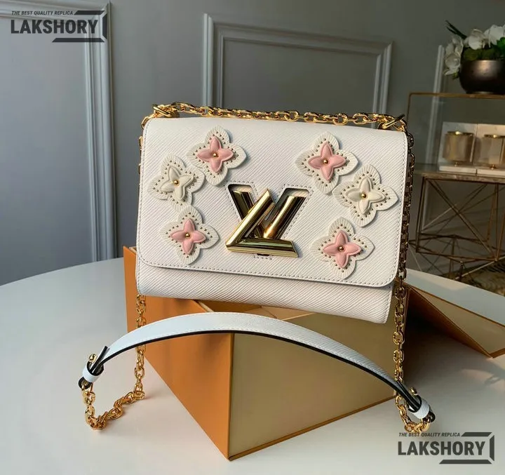 Louis Vuitton 1:1 Mirror Replica Twist Couture’s Flower Tinsel Epi Leather MM 23CM/9.1IN Louis Vuitton Replica Twist Louis Vuitton 1:1 Mirror Replica Twist Couture’s Flower Tinsel Epi Leather MM 23CM/9.1IN Louis Vuitton Replica Twist