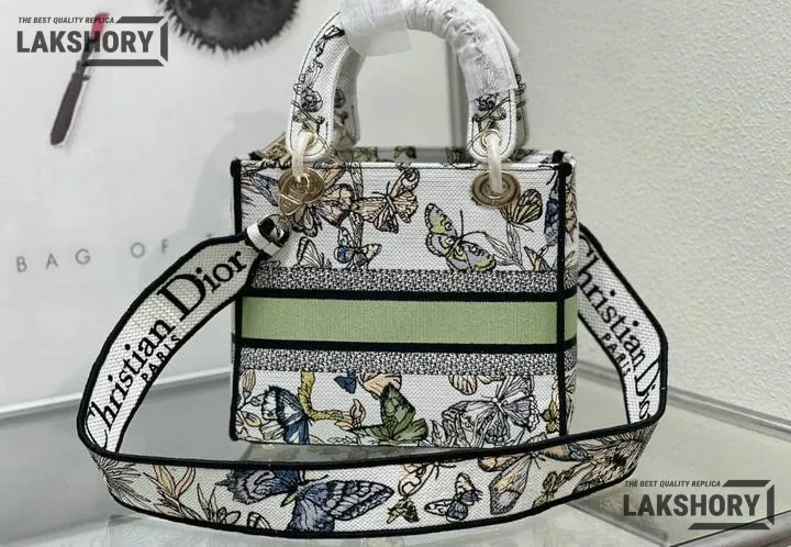 Dior 1:1 Mirror Replica Toile de Jouy Mexico Lady D-Lite Multicolor 24CM/9.4IN Christian Dior Replica Lady Dior 1:1 Mirror Replica Toile de Jouy Mexico Lady D-Lite Multicolor 24CM/9.4IN Christian Dior Replica Lady