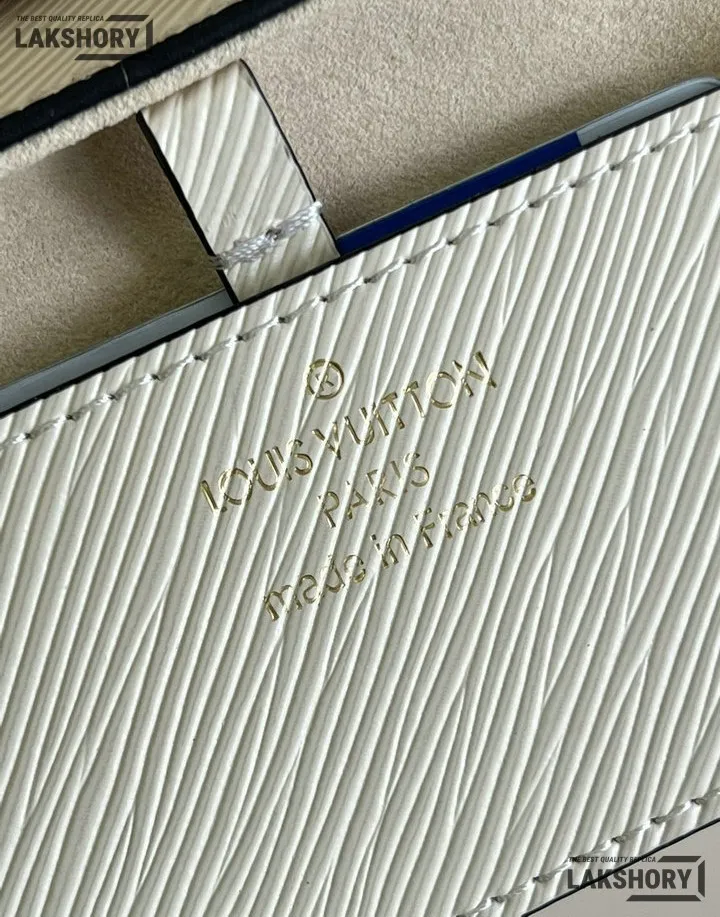 Louis Vuitton 1:1 Mirror Replica Twist MM Epi Leather Quartz White 23CM/9.1IN Louis Vuitton Replica Twist Louis Vuitton 1:1 Mirror Replica Twist MM Epi Leather Quartz White 23CM/9.1IN Louis Vuitton Replica Twist