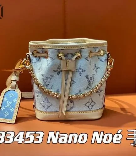 Louis Vuitton 1:1 Mirror Replica Nano No Monogram Multicolor White 16CM/6.3IN Louis Vuitton Replica Neo