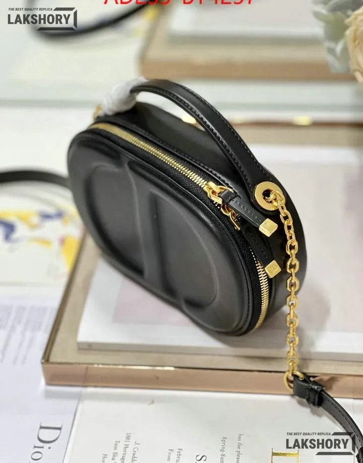 Dior 1:1 Mirror Replica Calfskin Oval CD Signature Camera Crossbody Bag Christian Dior Other Styles Dior 1:1 Mirror Replica Calfskin Oval CD Signature Camera Crossbody Bag Christian Dior Other Styles