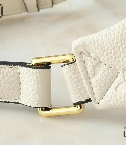 Louis Vuitton 1:1 Mirror Replica Monogram Bumbag Empreinte Creme 37CM/14.6IN Louis Vuitton Replica Bumbag