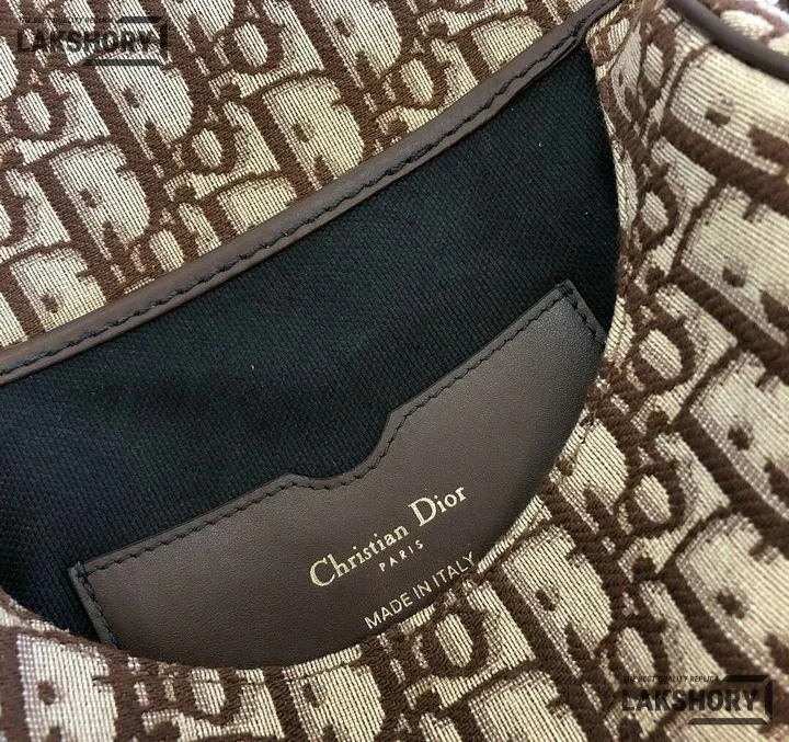 Dior 1:1 Mirror Replica Medium Oblique Brown Bobby Flap 22CM/8.7IN Christian Dior Replica Bobby Dior 1:1 Mirror Replica Medium Oblique Brown Bobby Flap 22CM/8.7IN Christian Dior Replica Bobby