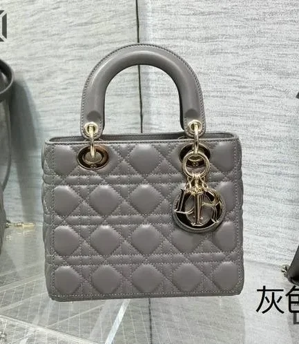 Dior 1:1 Mirror Replica Small Lambskin My ABCDior Lady Dior 20CM/7.9IN Christian Dior Replica Lady
