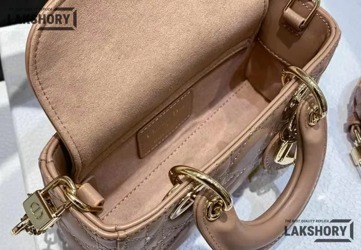 Dior 1:1 Mirror Replica Lambskin Lady D-Joy Micro Cannage 16CM/6.3IN Christian Dior Replica Lady Dior 1:1 Mirror Replica Lambskin Lady D-Joy Micro Cannage 16CM/6.3IN Christian Dior Replica Lady