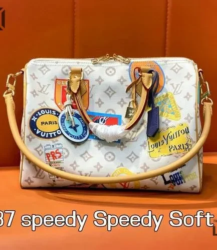 Louis Vuitton 1:1 Mirror Replica Speedy Soft 30 Bag 30CM/11.8IN Louis Vuitton Replica Speedy