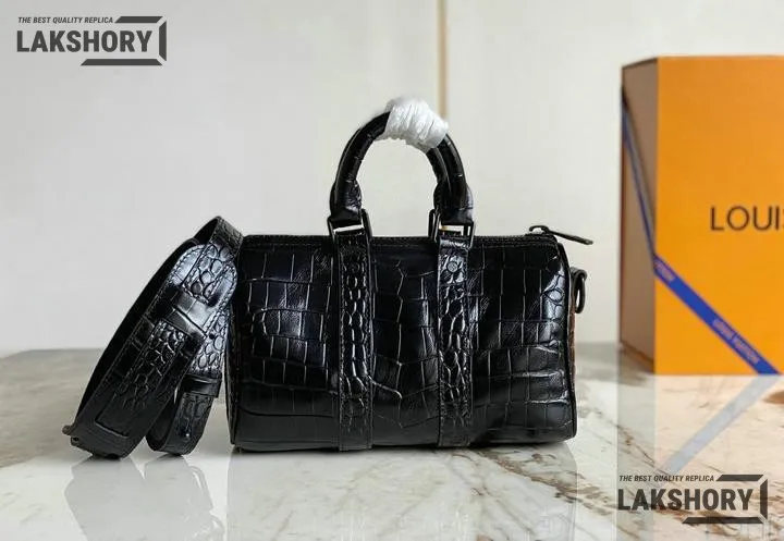 Louis Vuitton 1:1 Mirror Replica Keepall Bandouliere Crocodile XS Sofia Coppola Nile 25CM/9.8IN Louis Vuitton Replica Keepall Louis Vuitton 1:1 Mirror Replica Keepall Bandouliere Crocodile XS Sofia Coppola Nile 25CM/9.8IN Louis Vuitton Replica Keepall