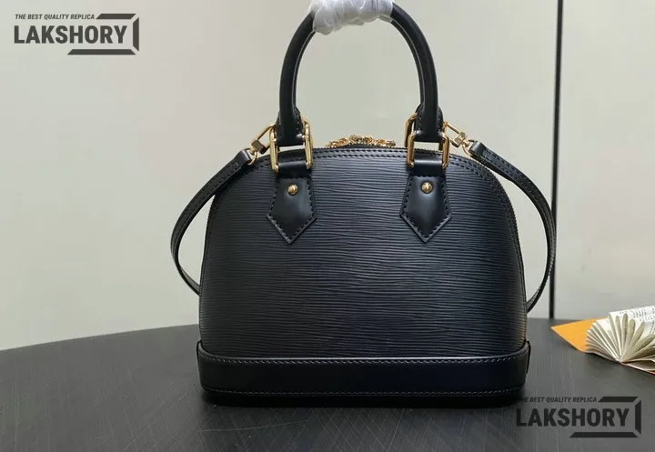 Louis Vuitton 1:1 Mirror Replica LV x TM Alma BB Epi Leder 23.5CM/9.3IN Louis Vuitton Replica Alma Louis Vuitton 1:1 Mirror Replica LV x TM Alma BB Epi Leder 23.5CM/9.3IN Louis Vuitton Replica Alma