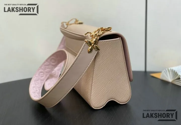 Louis Vuitton 1:1 Mirror Replica Twist MM Epi Grained Leather 23CM/9.1IN Louis Vuitton Replica Twist Louis Vuitton 1:1 Mirror Replica Twist MM Epi Grained Leather 23CM/9.1IN Louis Vuitton Replica Twist