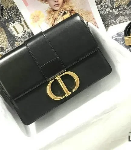 Dior 1:1 Mirror Replica Medium 30 Montaigne Calfskin Flap Bag 24CM/9.4IN Christian Dior Replica 30 Montaigne