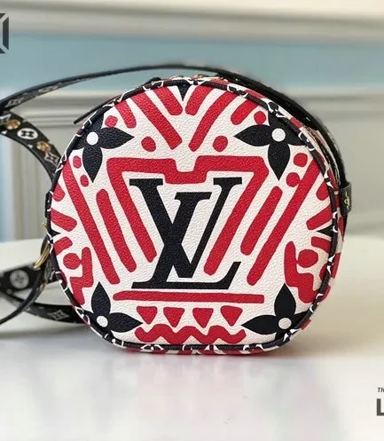 Louis Vuitton 1:1 Mirror Replica Giant Crafty Boite Chapeau Souple PM Creme Rouge Black 17CM/6.7IN Louis Vuitton Replica Boite Chapeau